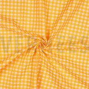 COTTON YARN DYED NEON CHECKS ORANGE (thumbnail) #3
