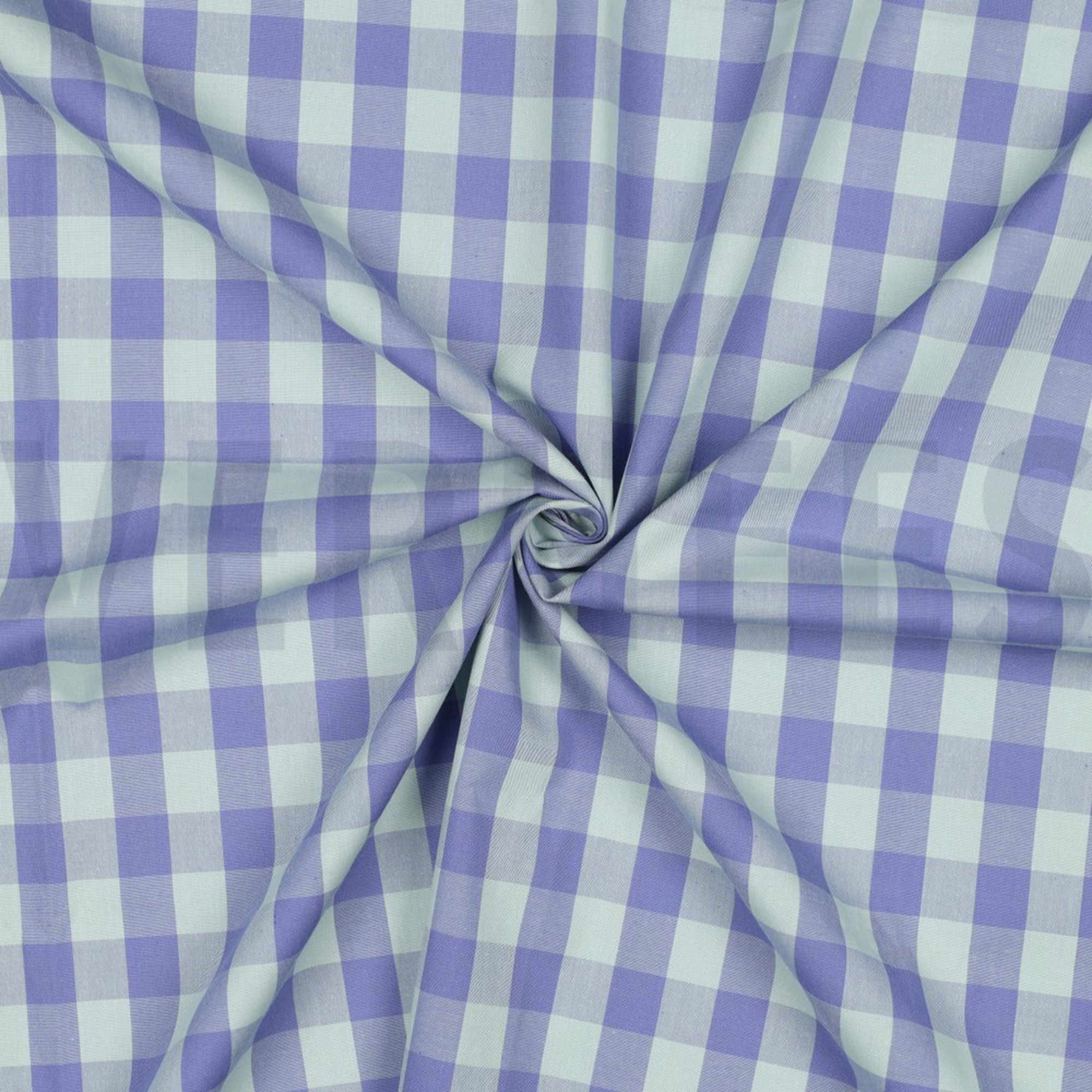 COTTON YARN DYED CHECKS LAVENDER / LIGHT GREEN (high resolution) #3
