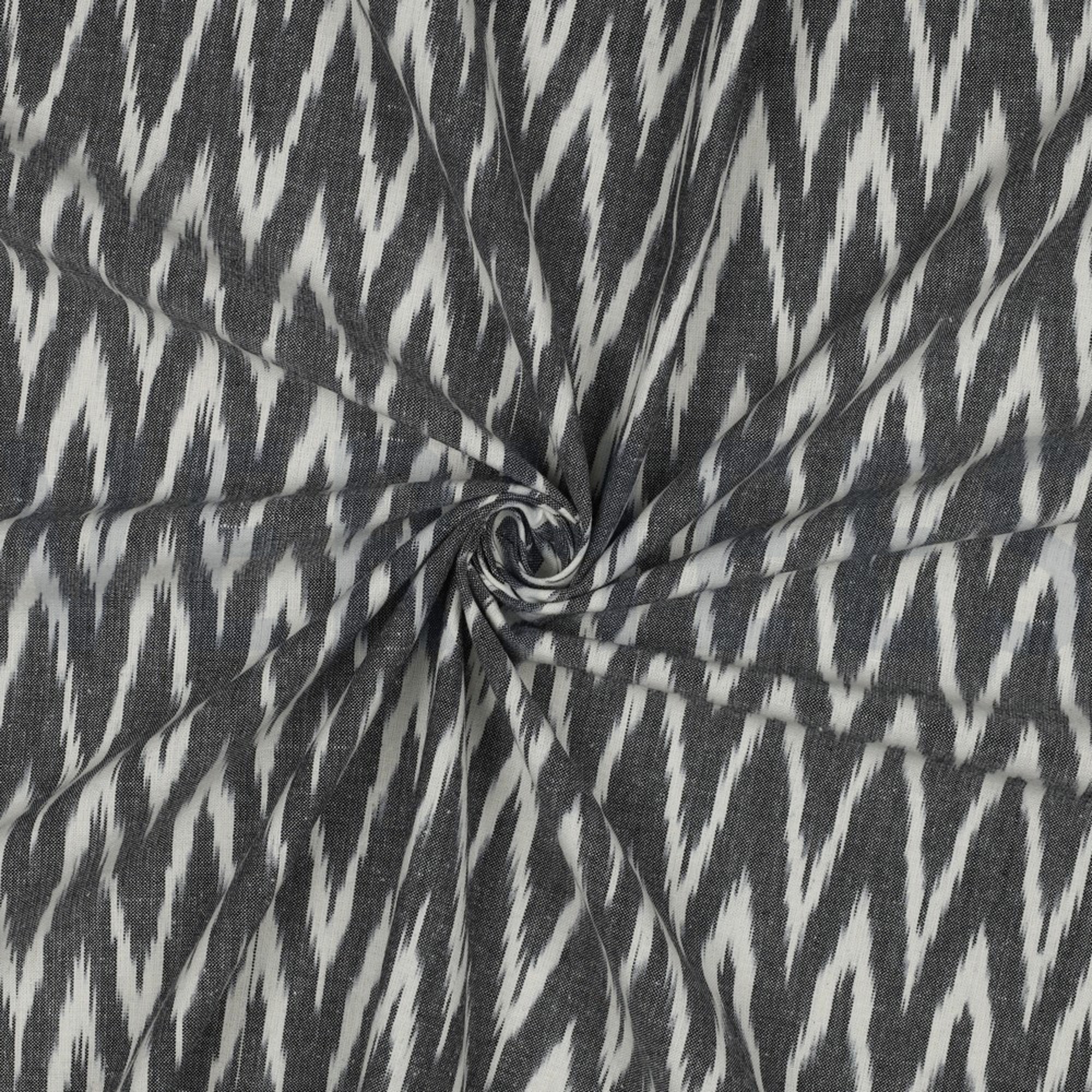 COTTON IKAT GREY (high resolution) #3