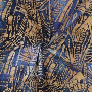 UNIQUE CRAFTED BATIK COTTON NAVY (thumbnail) #3