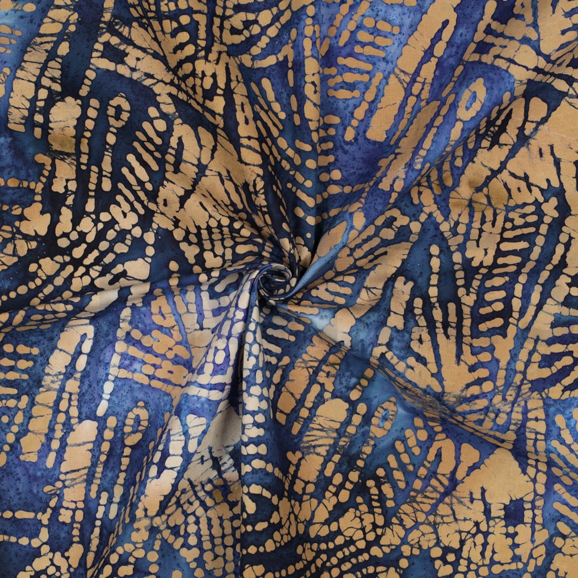 UNIQUE CRAFTED BATIK COTTON NAVY (high resolution) #3