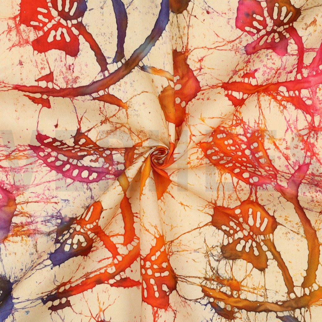 UNIQUE CRAFTED BATIK VISCOSE VIOLET #3