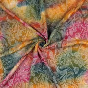UNIQUE CRAFTED BATIK VISCOSE DARK EMERALD (thumbnail) #3