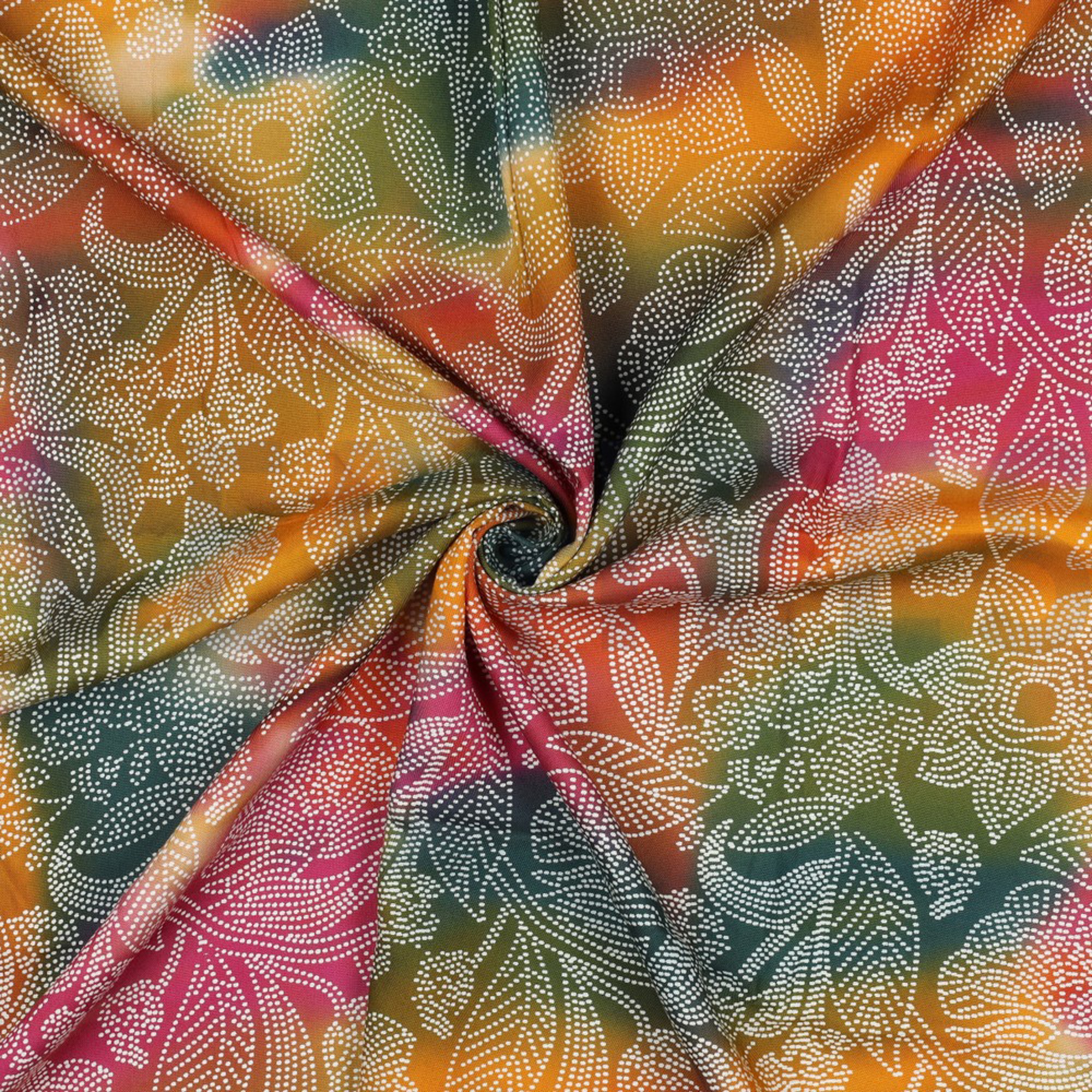 UNIQUE CRAFTED BATIK VISCOSE DARK EMERALD (high resolution) #3