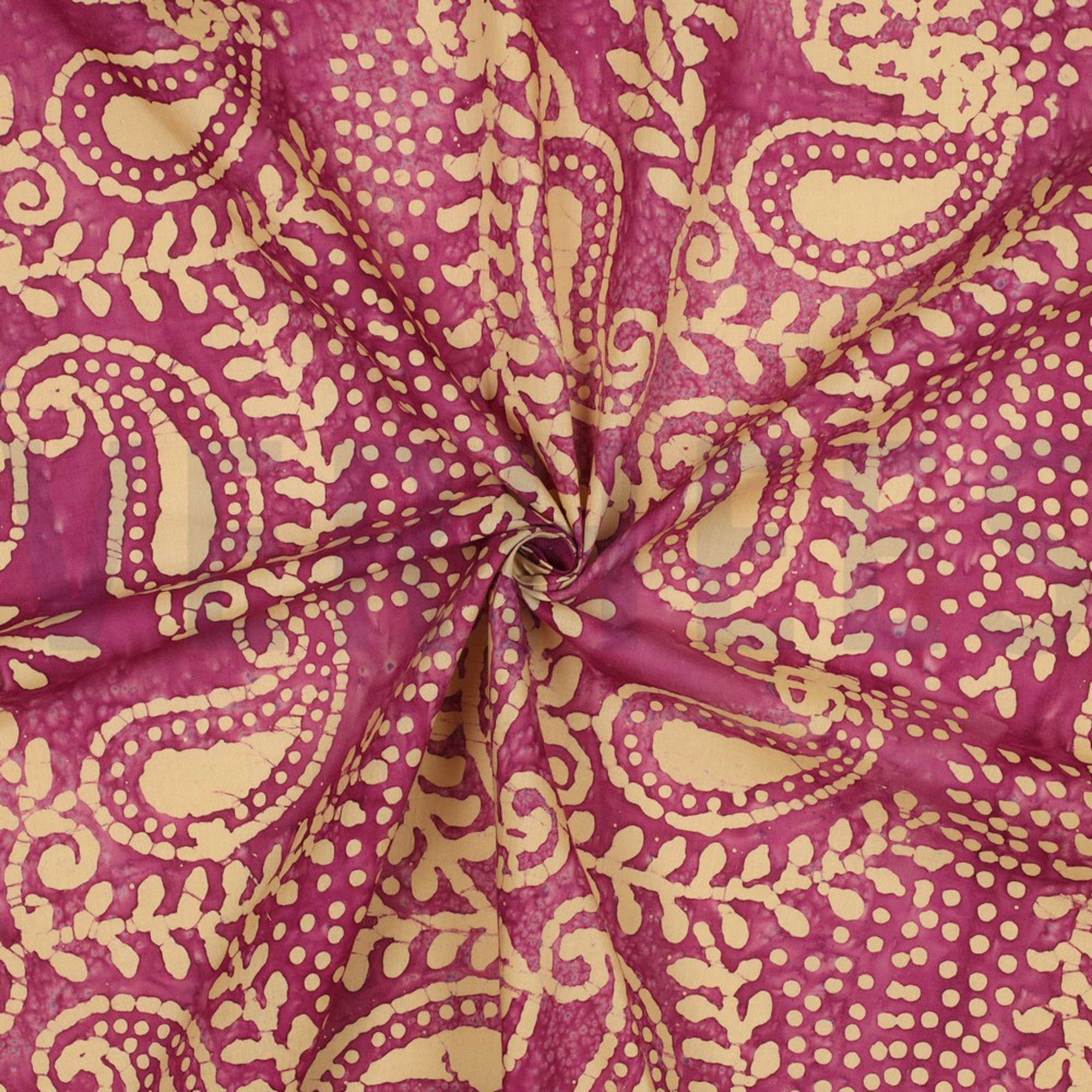 UNIQUE CRAFTED BATIK COTTON VOILE VIOLET (high resolution) #3