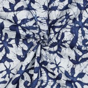 UNIQUE CRAFTED BATIK VISCOSE INDIGO (thumbnail) #3