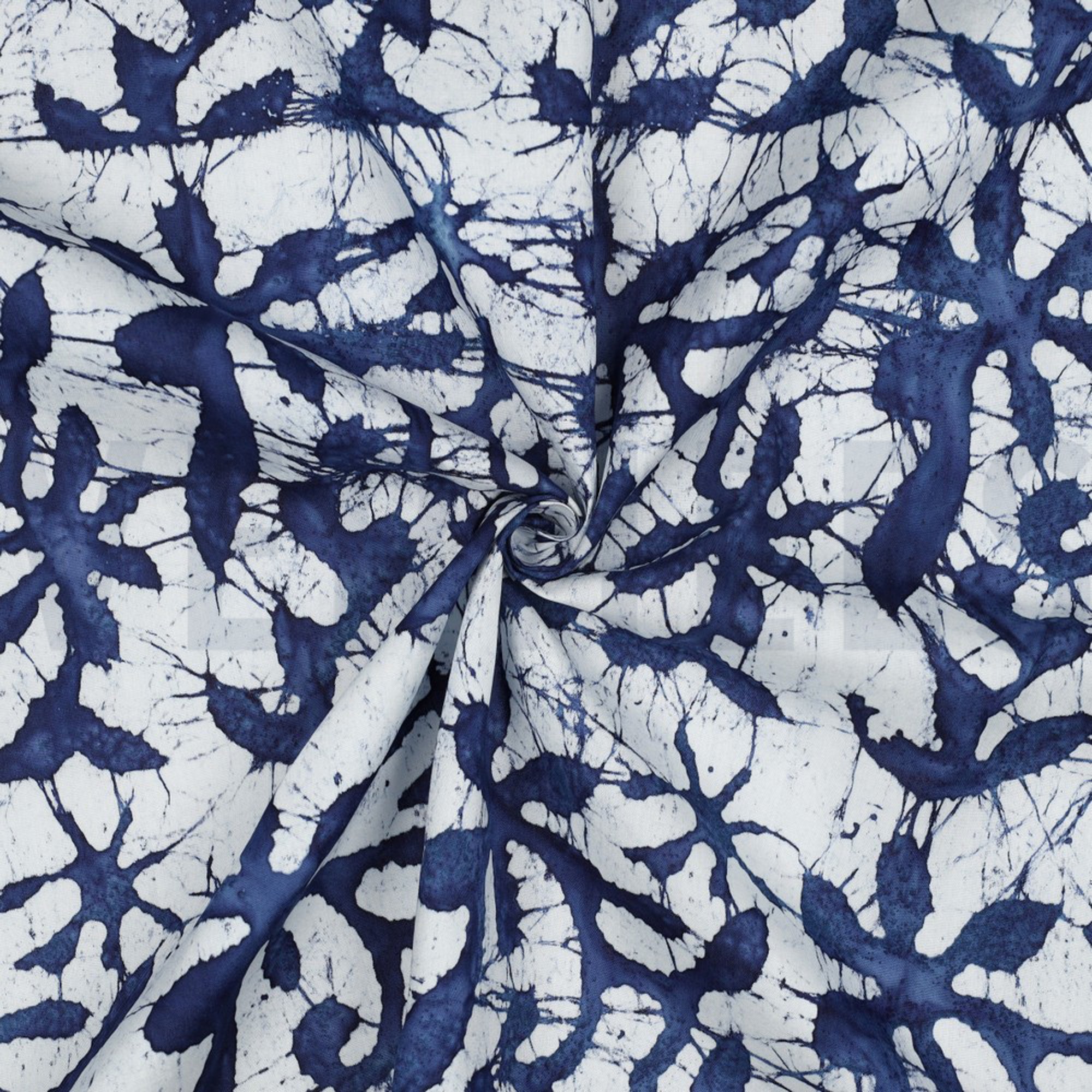 UNIQUE CRAFTED BATIK VISCOSE INDIGO (high resolution) #3