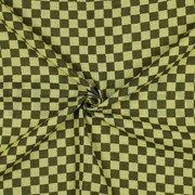 DOUBLE GAUZE DOUBLE SIDED CHECKS GREEN (thumbnail) #3