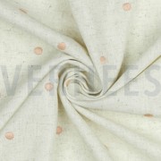 LINEN VISCOSE EMBROIDERY ROSE (thumbnail) #3
