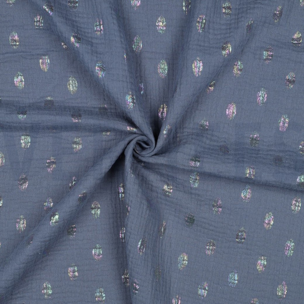 DOUBLE GAUZE FOIL SPOTS JEANS #3