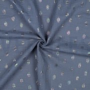 DOUBLE GAUZE FOIL SPOTS JEANS (thumbnail) #3