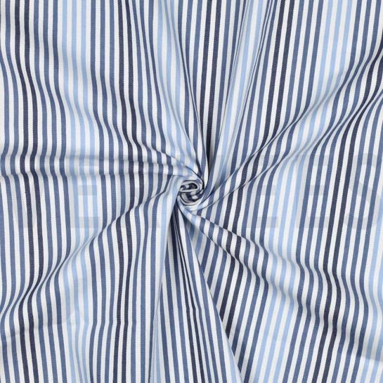 DENIM STREIFEN JEANSBLAU #7