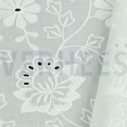 COTTON VOILE BORDER 1-SIDE WHITE (thumbnail) #3
