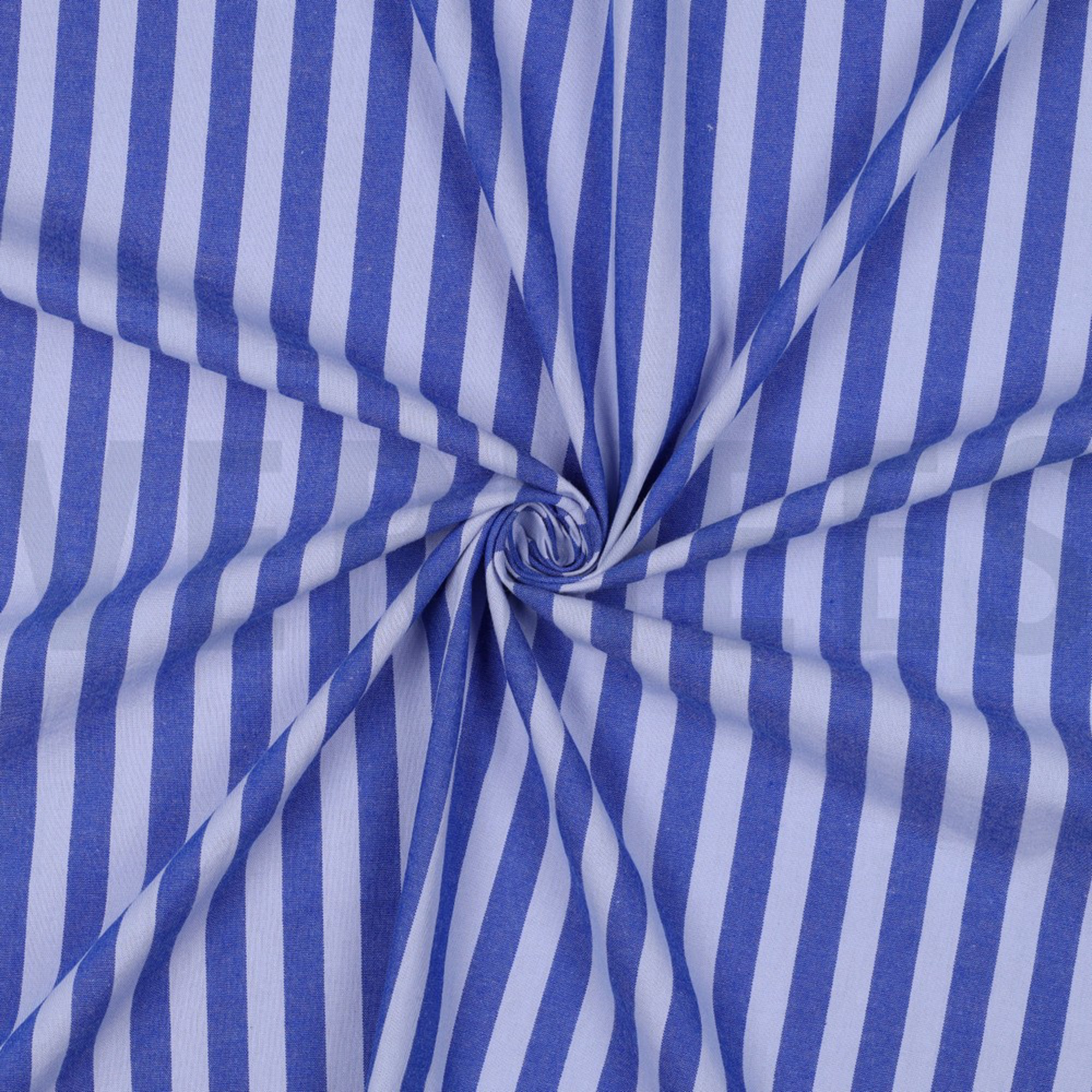 COTTON YARN DYED STRIPES BLUE (high resolution) #3