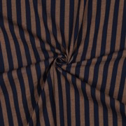 COTTON YARN DYED STRIPES NAVY (thumbnail) #3