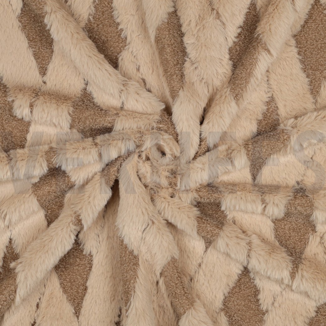 TEDDY FAUX FUR BROWN #3