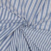 COTTON YARN DYED STRIPES BLUE (thumbnail) #3