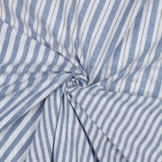 COTTON YARN DYED STRIPES BLUE (thumbnail) #3