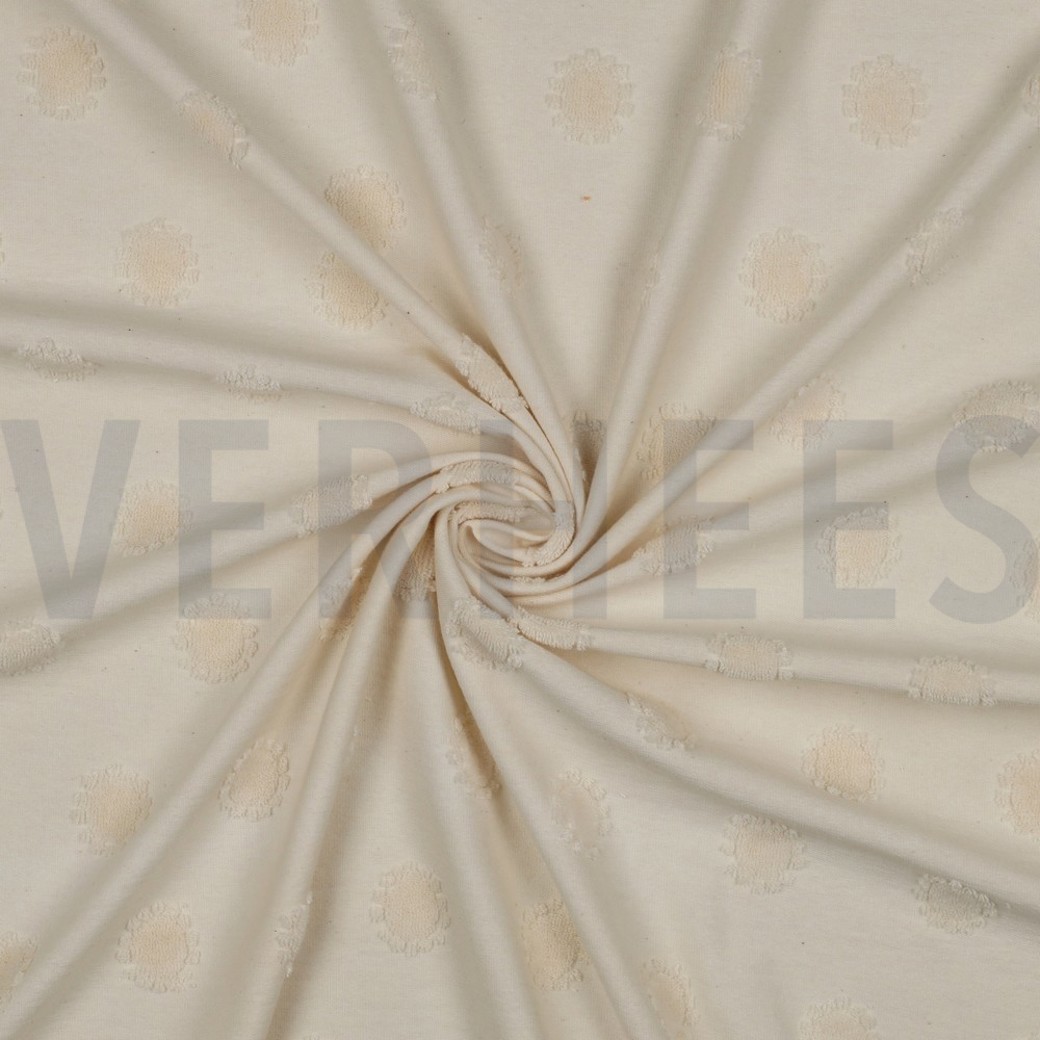 COTTON TOWELING KNIT SUN NATURAL WASHED #3