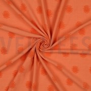 COTTON TOWELING KNIT SUN ORANGE (thumbnail) #3