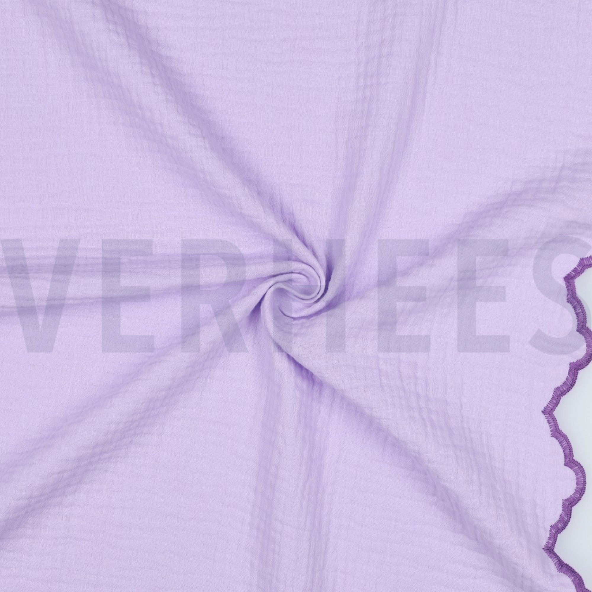 DOUBLE GAUZE 2-SIDE SCALLOP LILAC (high resolution) #3