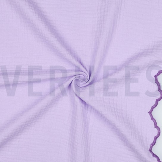MUSSELIN ZWEISEITIGE WELLE LILA #7