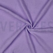 DOUBLE GAUZE EMBROIDERY FLOWERS LILAC (thumbnail) #3