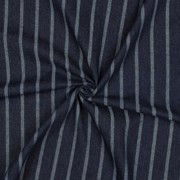 DENIM JACQUARD STRIPES JEANS (thumbnail) #3