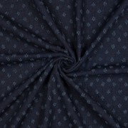 DENIM JACQUARD DOTS JEANS (thumbnail) #3