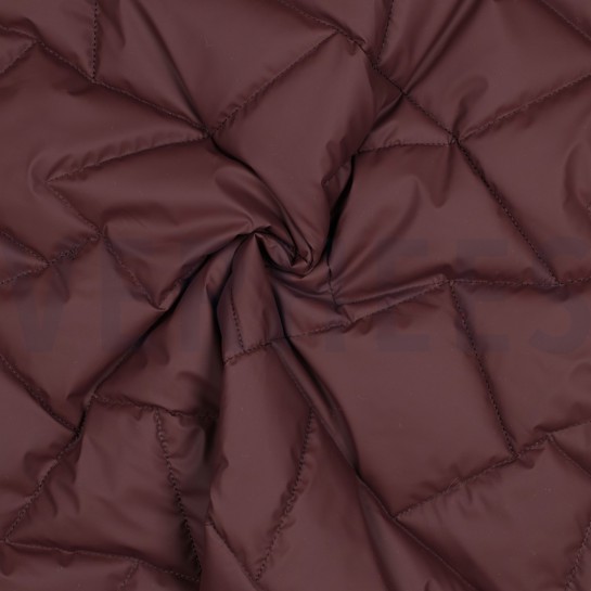 GEWATTEERD GEOMETRISCH BORDEAUX #7