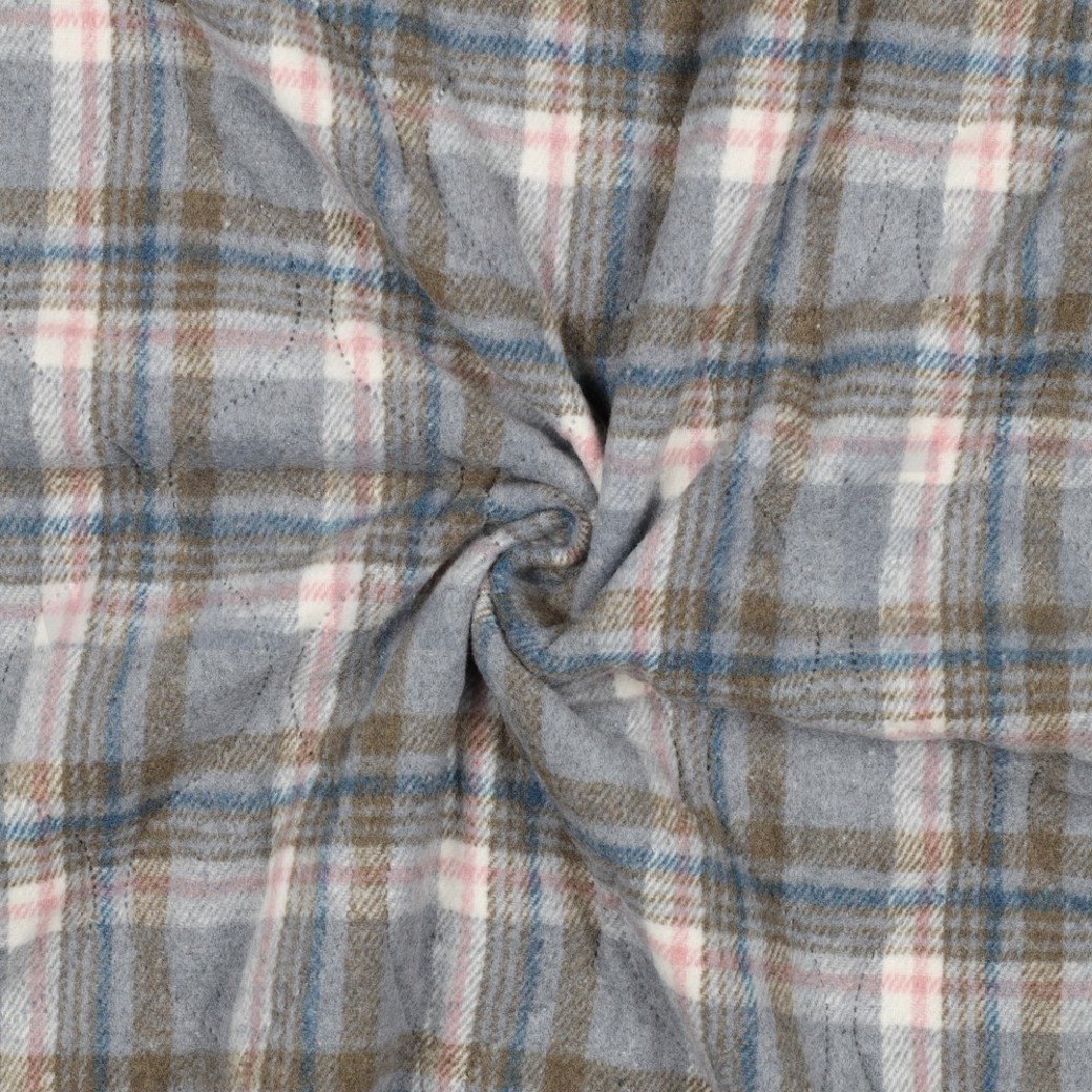 STEPPED CHECKS GREY #3