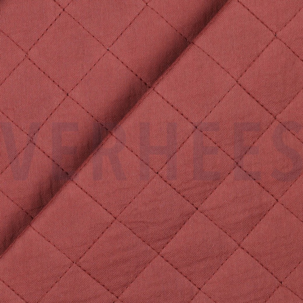 DOUBLE GAUZE QUILT ROUGE #3