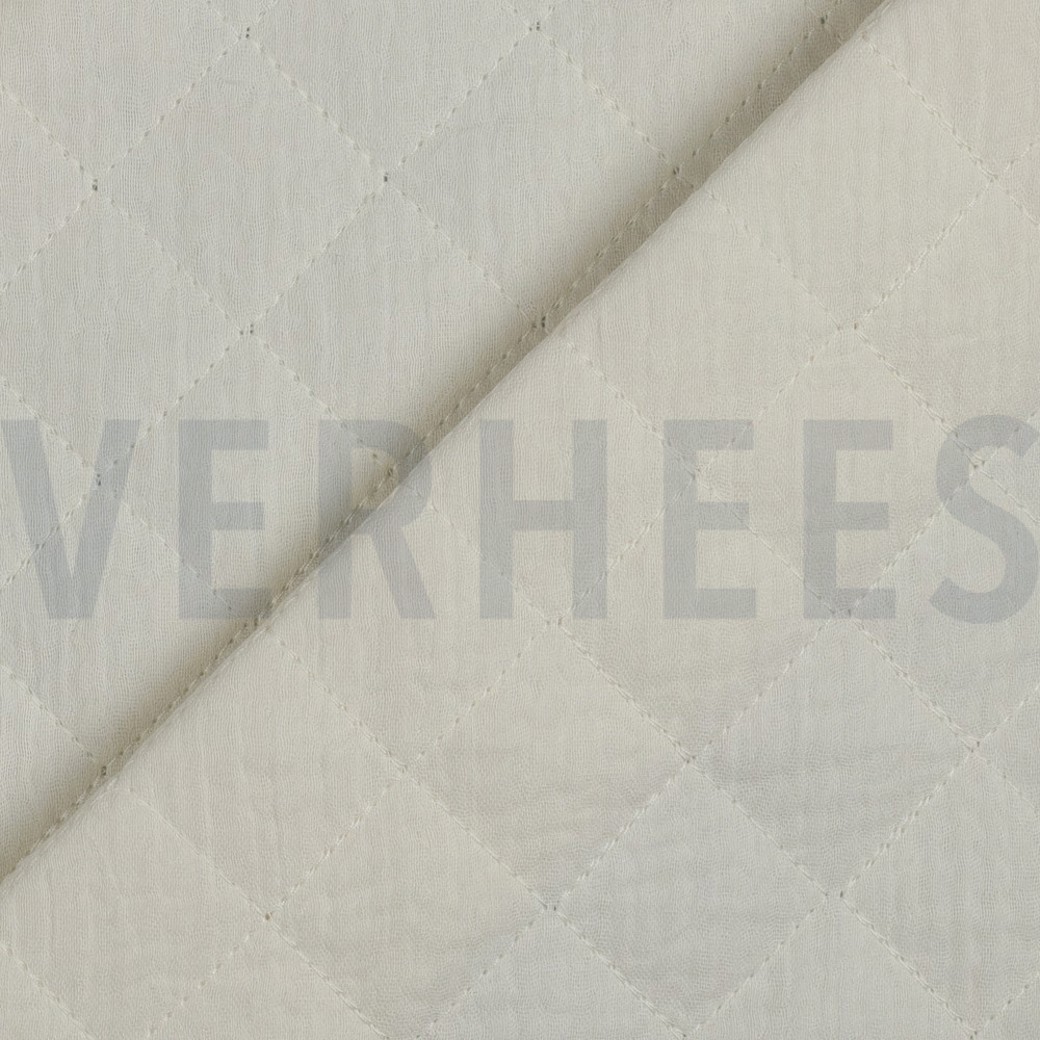 DOUBLE GAUZE QUILT ECRU #3