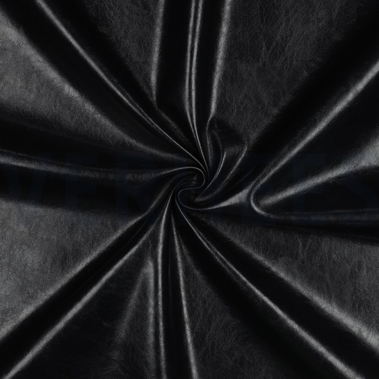 IMITATIELEER GLANZEND STRETCH ZWART #7
