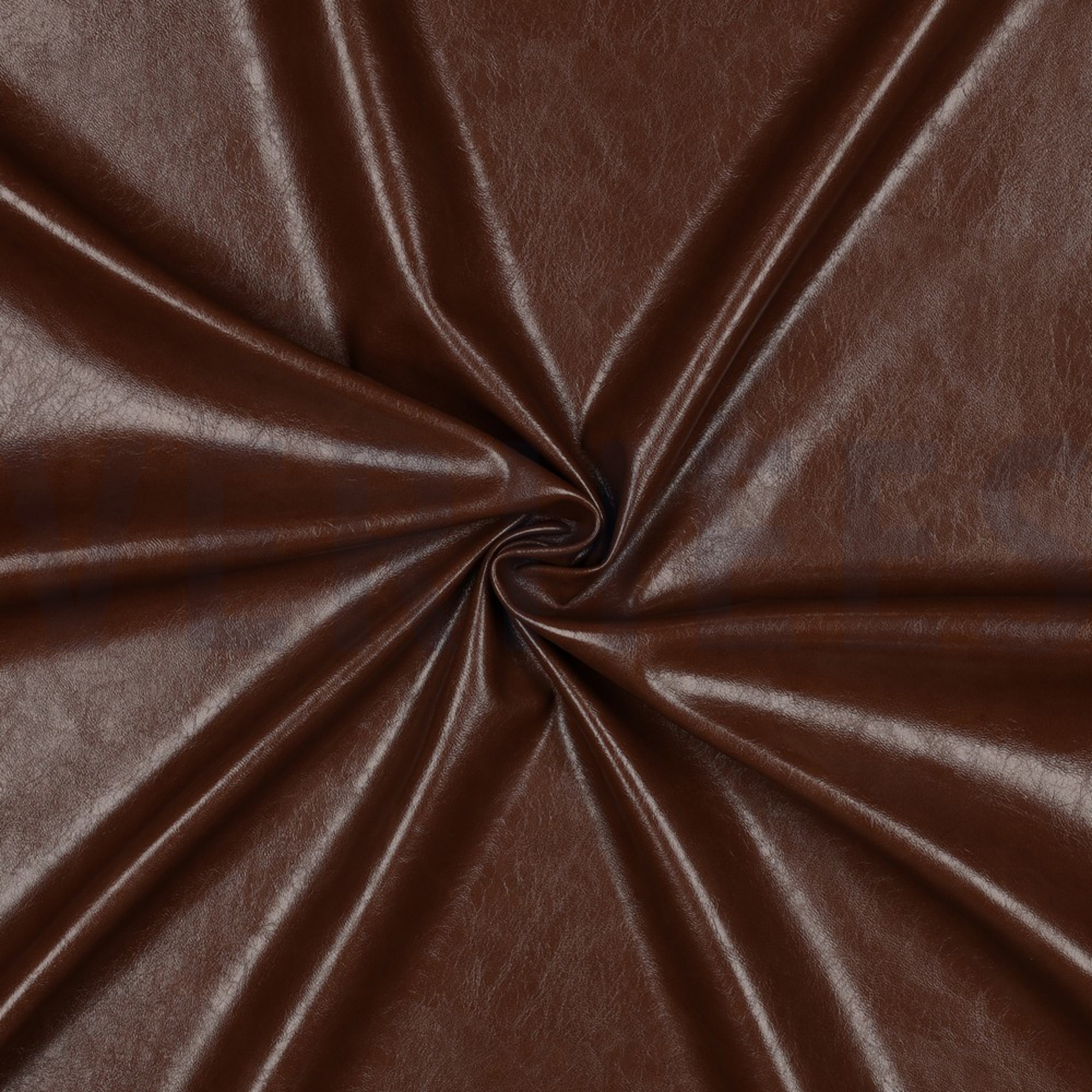 FAUX LEATHER SHINY STRETCH BROWN (high resolution) #3