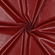 FAUX LEATHER SHINY STRETCH RUBY RED (thumbnail) #3