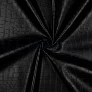 FAUX LEATHER STRUCTURE BLACK (thumbnail) #3