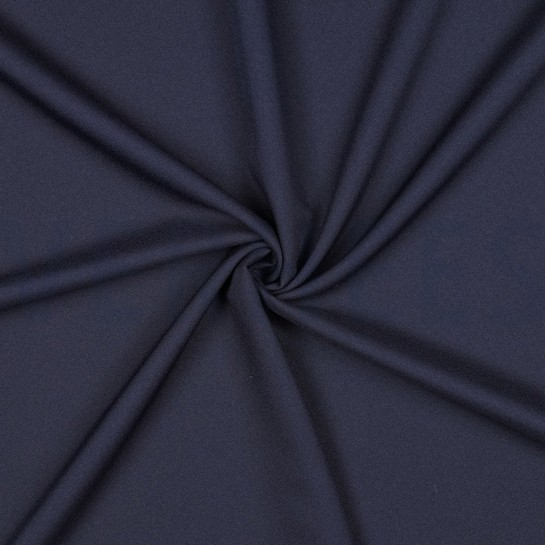 MAROCAIN STRETCH MARINEBLAU #7