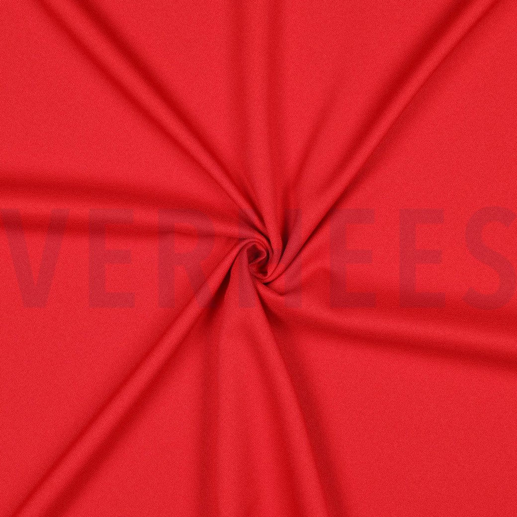 MAROCAIN STRETCH RED #3