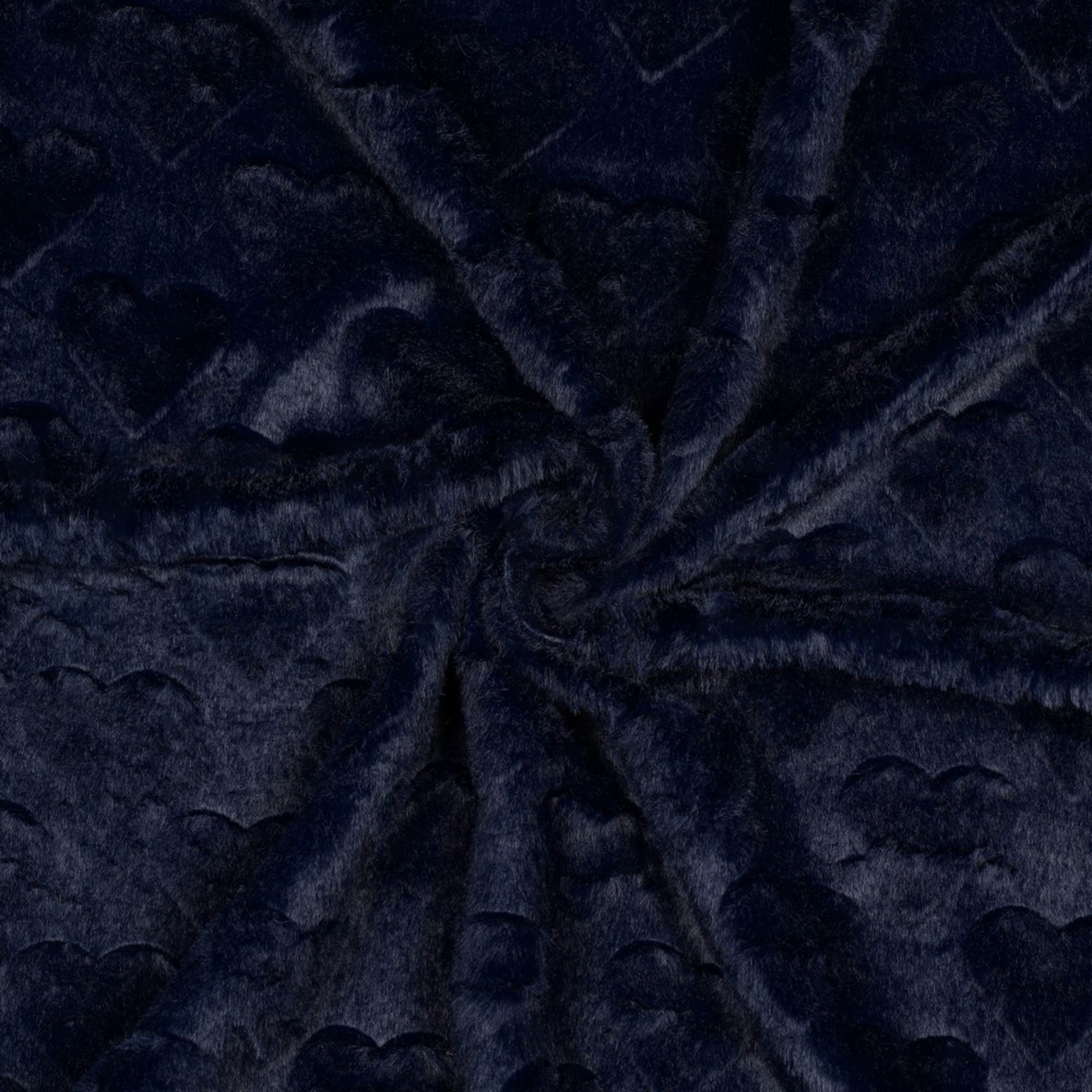 FUR HEARTS NAVY (high resolution) #3