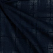 COTTON VOILE DOBBY NAVY (thumbnail) #3