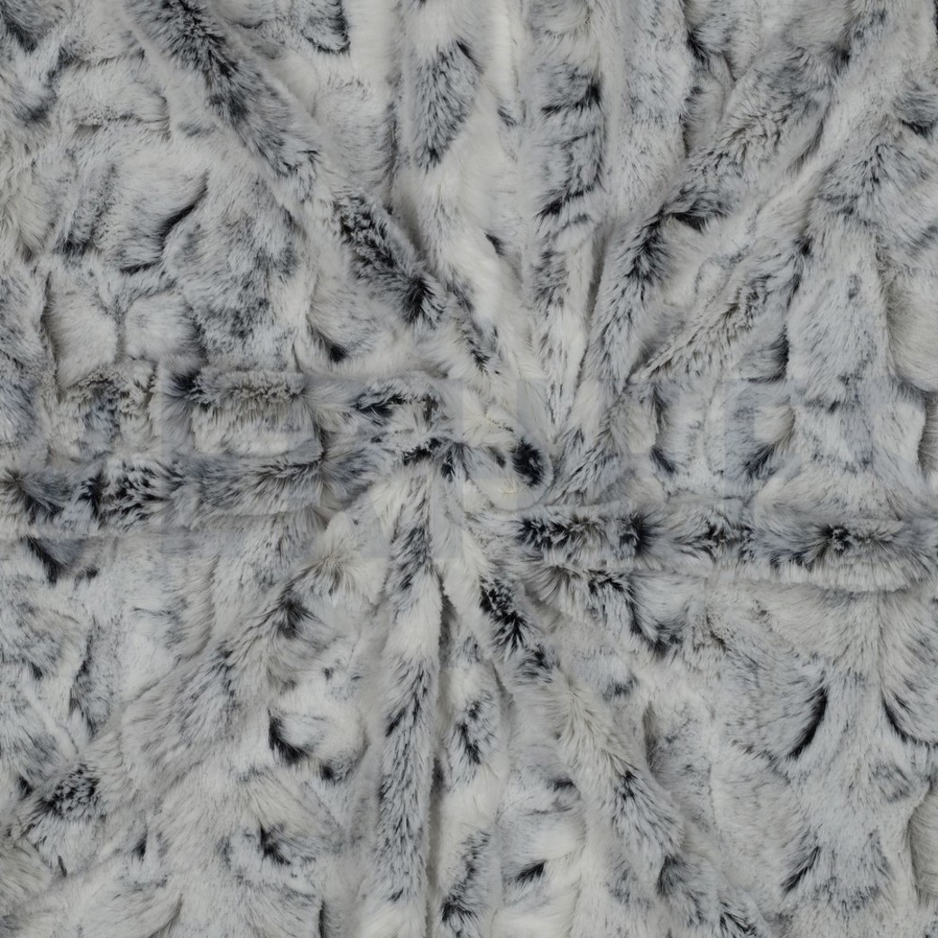 FUR ANIMAL SKIN BLACK #3