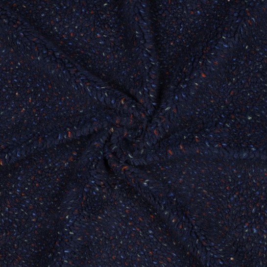 TEDDYSTOFF TWEED MARINEBLAU #7