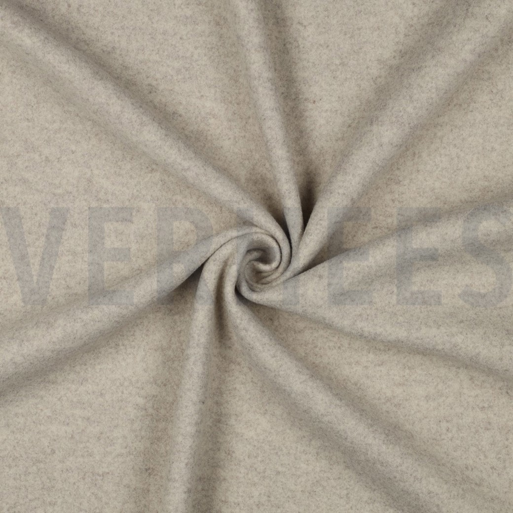 KNITTED WOOL LOOK SAND MELANGE #3