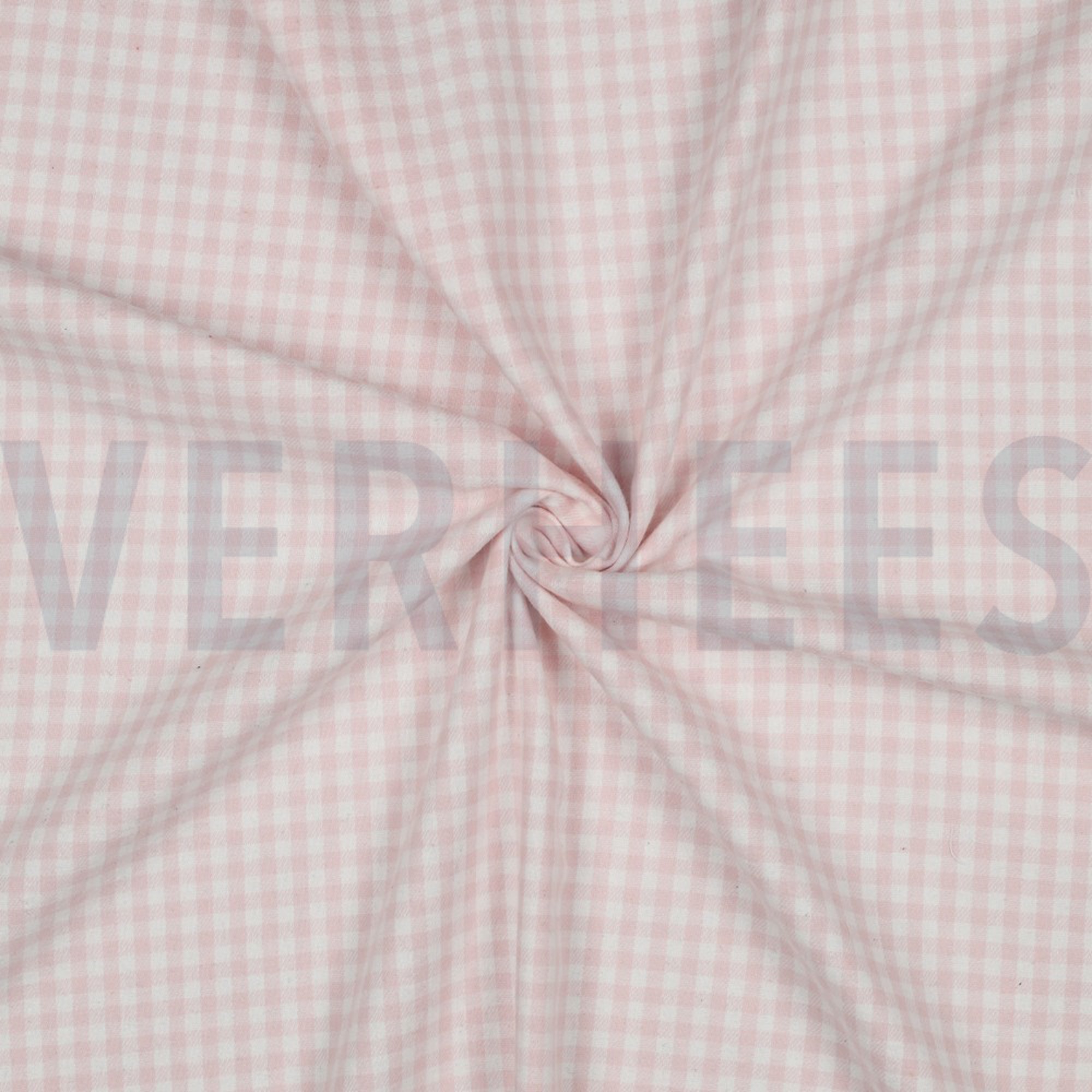 COTTON YARN DYED BRUSHED CHECKS LIGHT ROSE (high resolution) #3