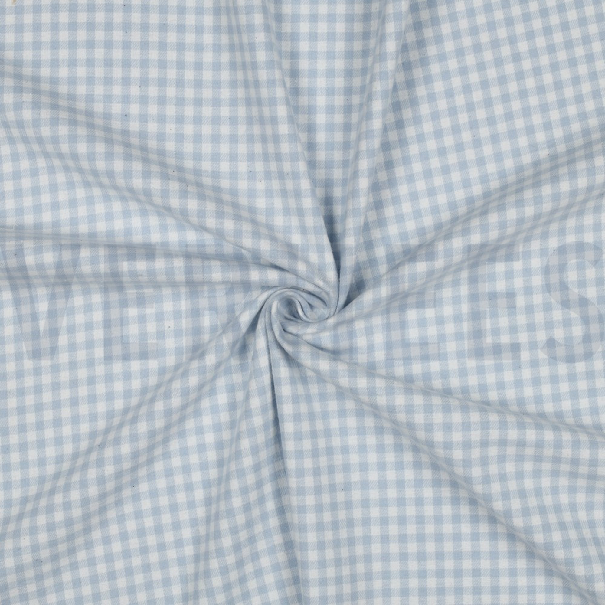 COTTON YARN DYED BRUSHED CHECKS LIGHT BLUE (high resolution) #3
