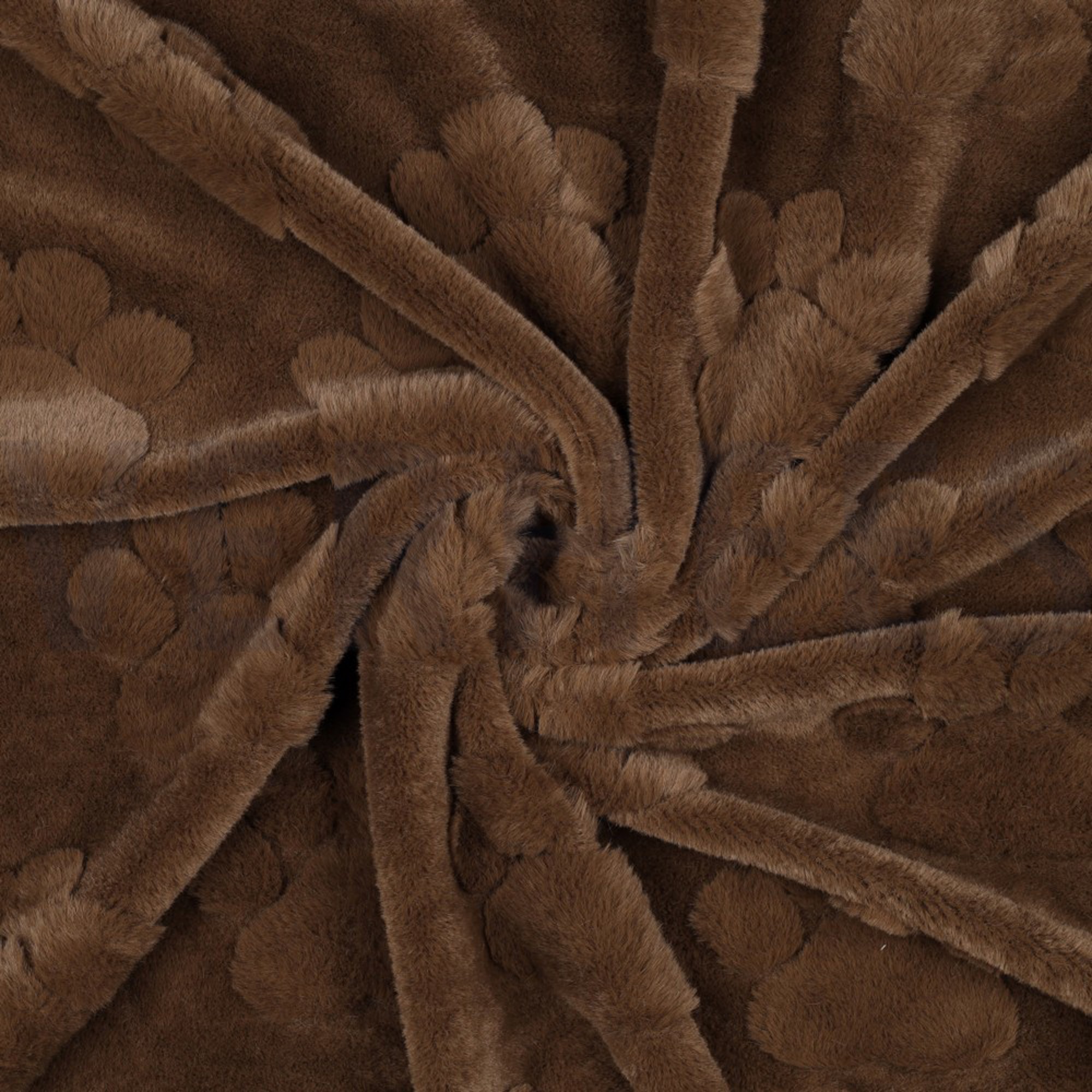FLEECE DOG PAWS BROWN (high resolution) #3