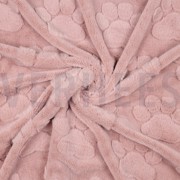 FLEECE DOG PAWS POWDER PINK (thumbnail) #3