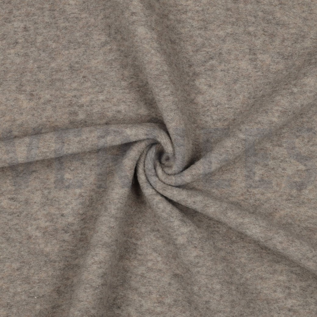 MERINO WOOL FLEECE BEIGE #3