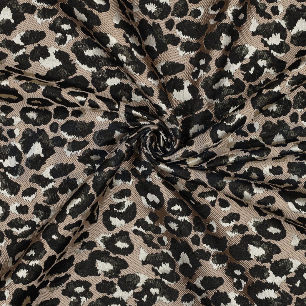 JACQUARD ANIMAL SKIN BEIGE #3